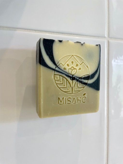 Porte-savon aimanté Français